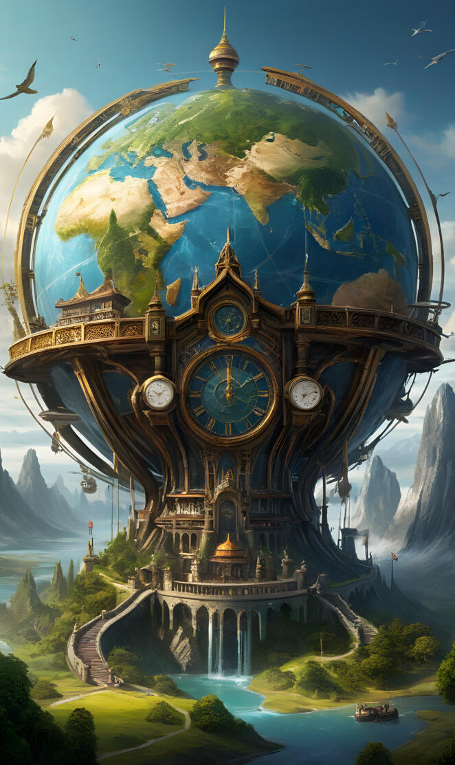 clock of the world