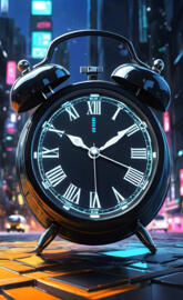 clock alarm screensave