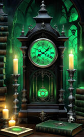 Gothic Victorian Clock