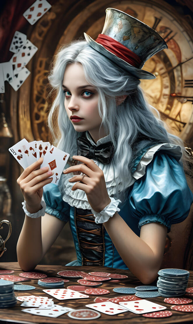 Alice's poker game