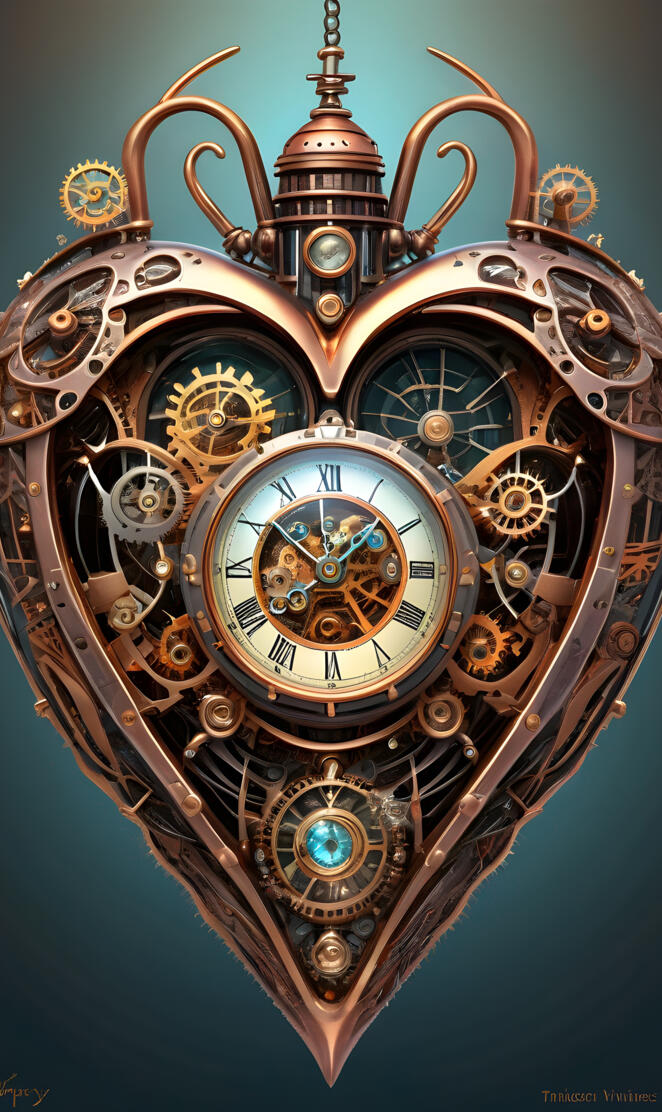 a clock with a weather vane