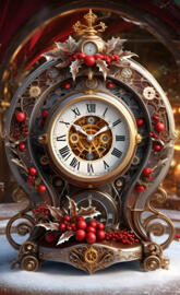 Christmas clock