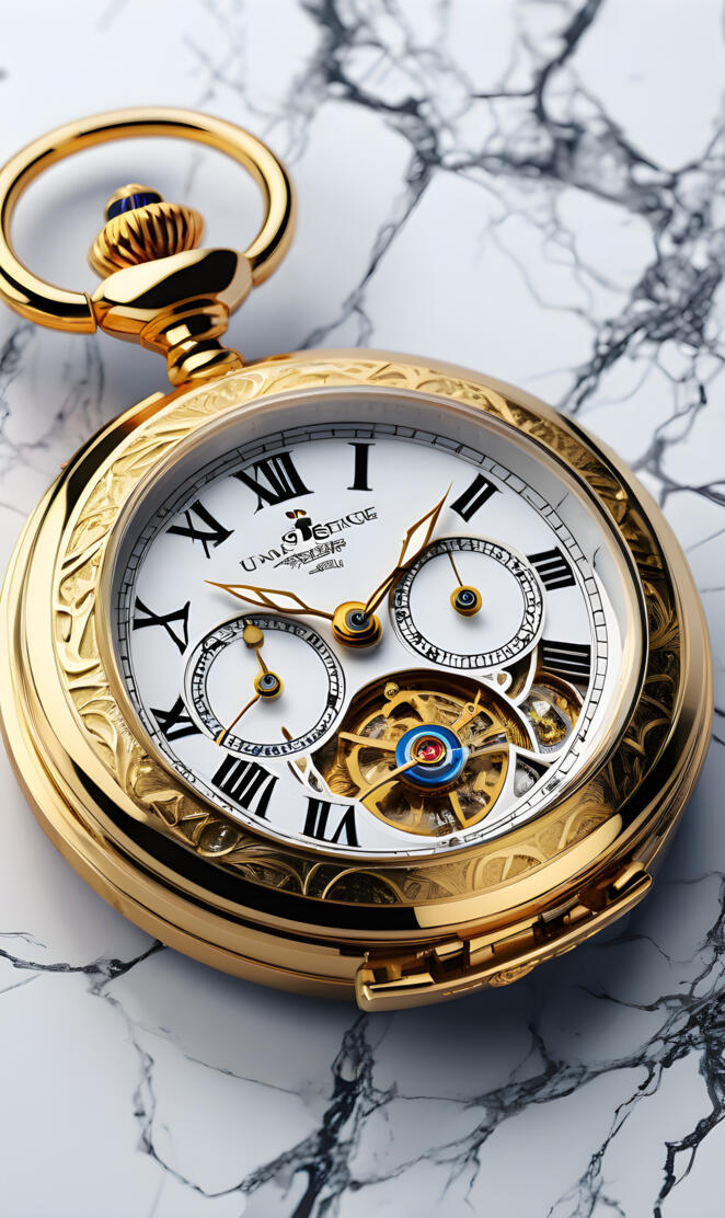 a clock with a weather vane