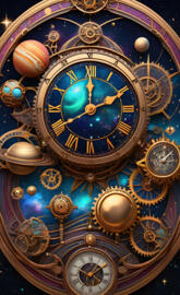 a clock with several clocks