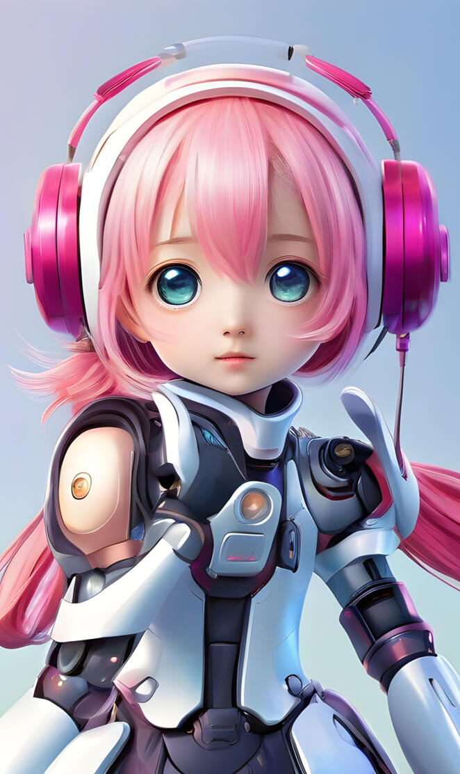 A Cute Robo Girl