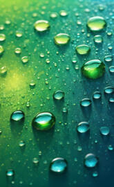 water dew and sparkling abstract