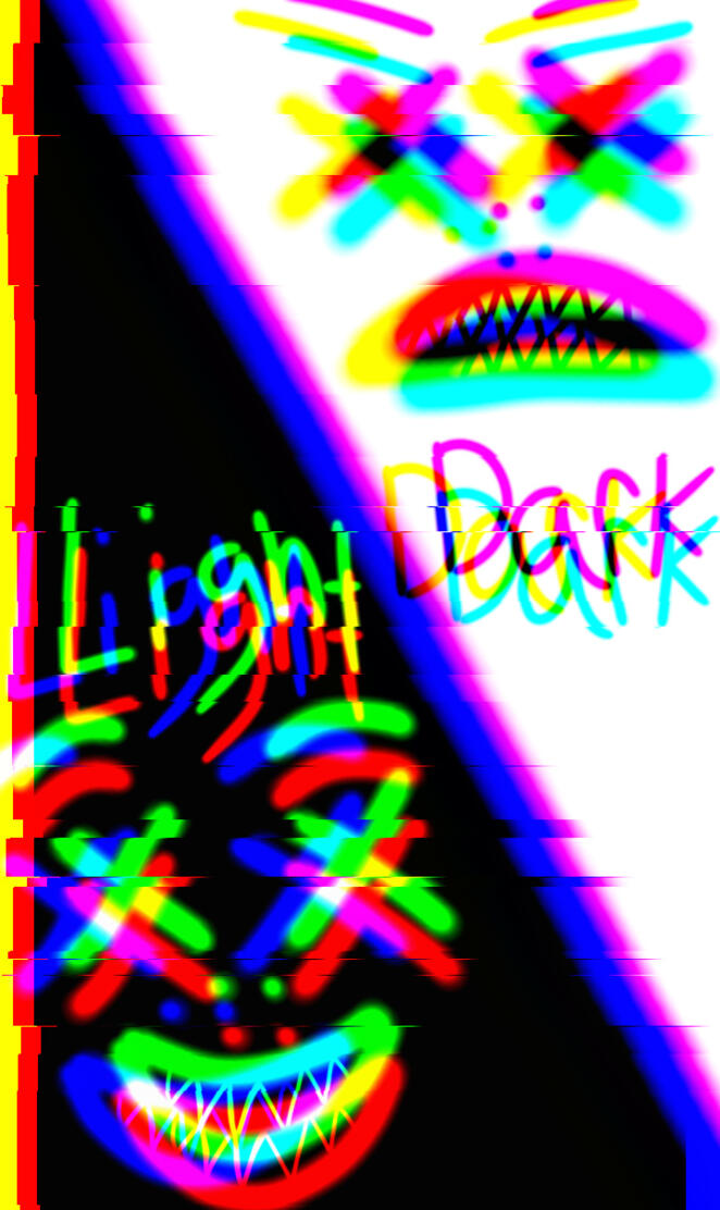 Light dark glitch