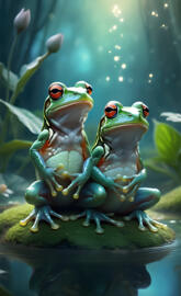 frogs besties