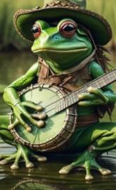 Frog banjo