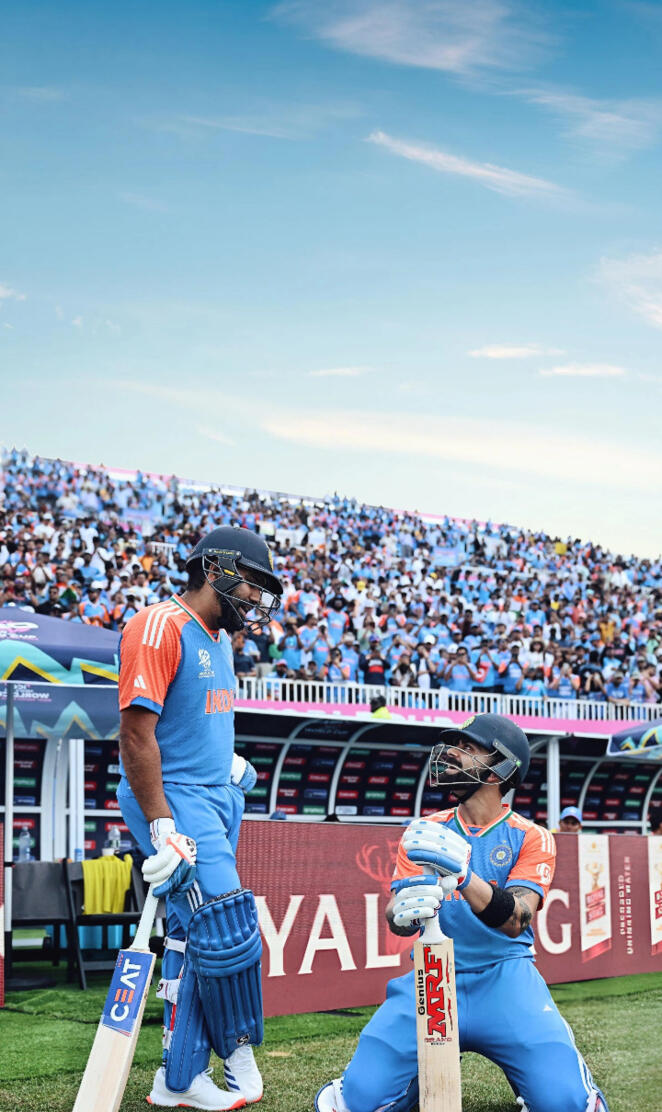 Rohit Sharma and Virat Kohli