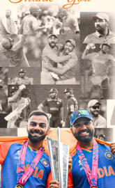 Virat Kohli and Rohit Sharma