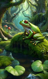 spirit frog of the glen