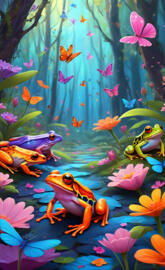 3 frogs