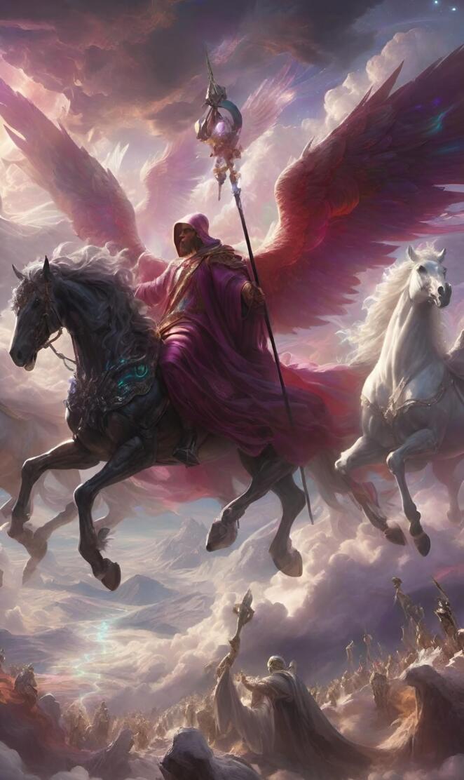 Horseman on Mount Olympus