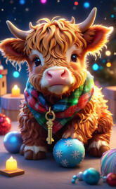 holiday cow 1