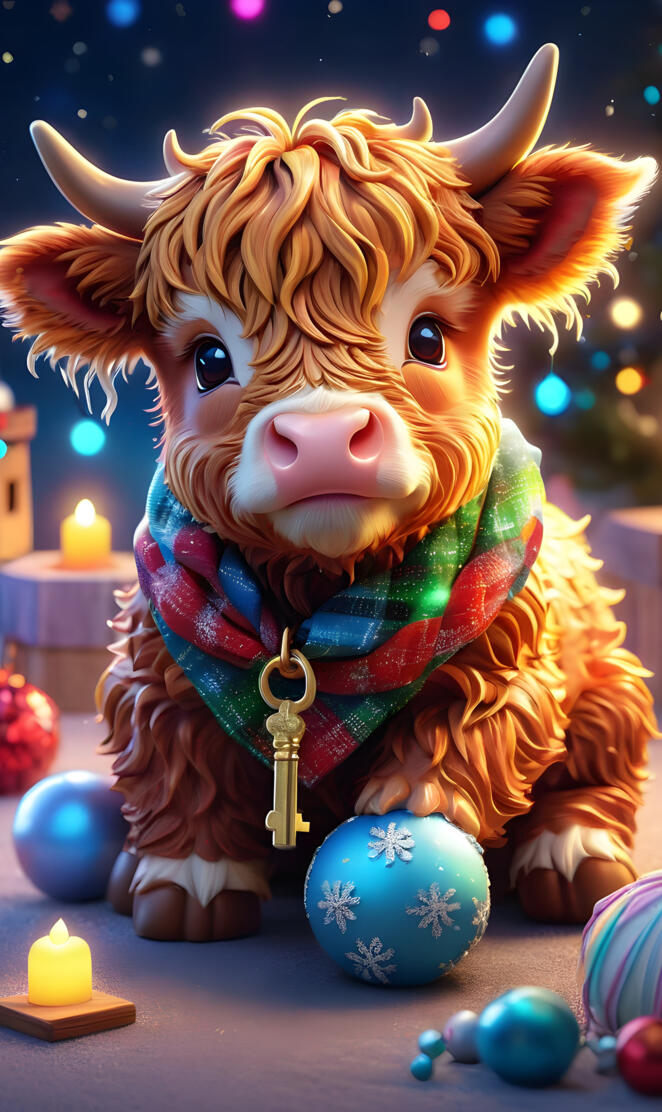 holiday cow 1