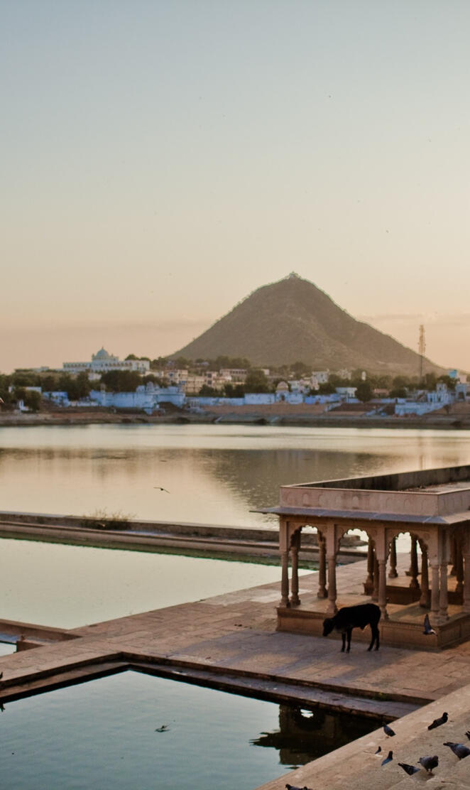 Pushkar Lake Sunset