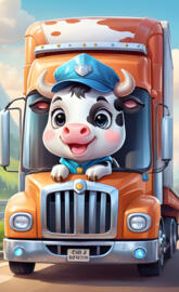 cow truck driver