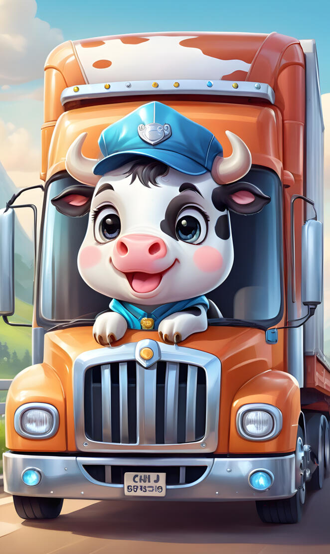 cow truck driver