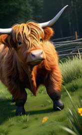 scottish highland cow