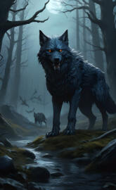 fenrir by MitsuRoselia