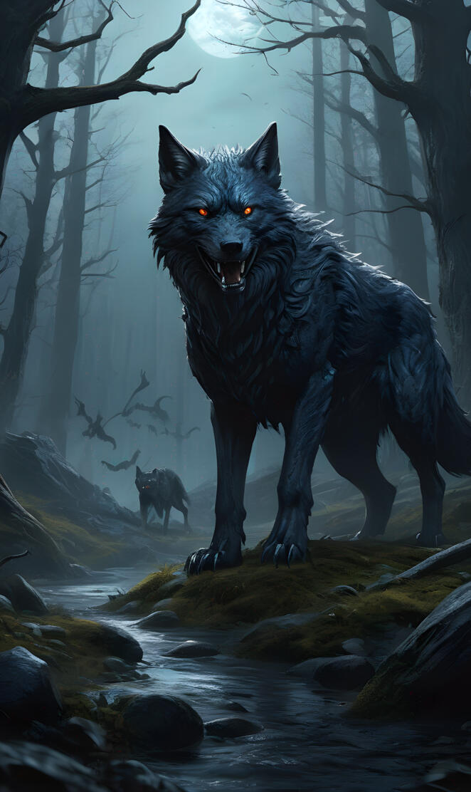 fenrir by MitsuRoselia