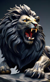 a black dangerous l**n