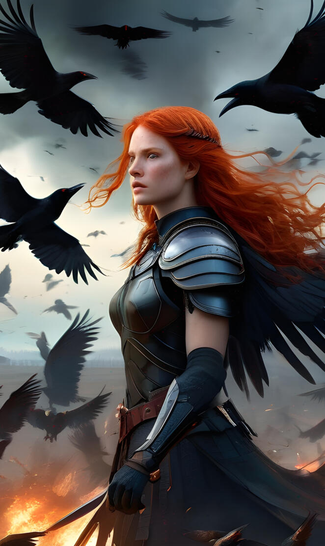 Valkyrie Warrior after battle