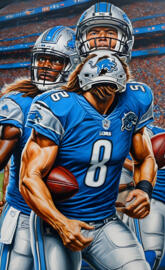 a group of football players