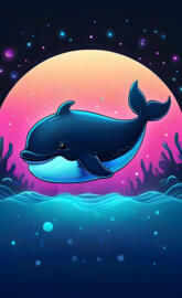 Kawaii Whale