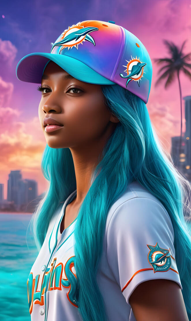 Miami Dolphins baseball cap