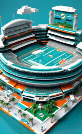 miami dolphins stadium.... lego