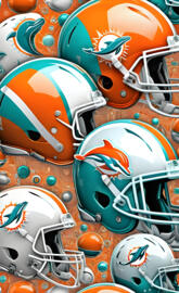 Miami Dolphins helmet