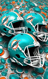 Miami Dolphins helmet