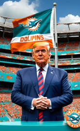 Miami Dolphins Trump