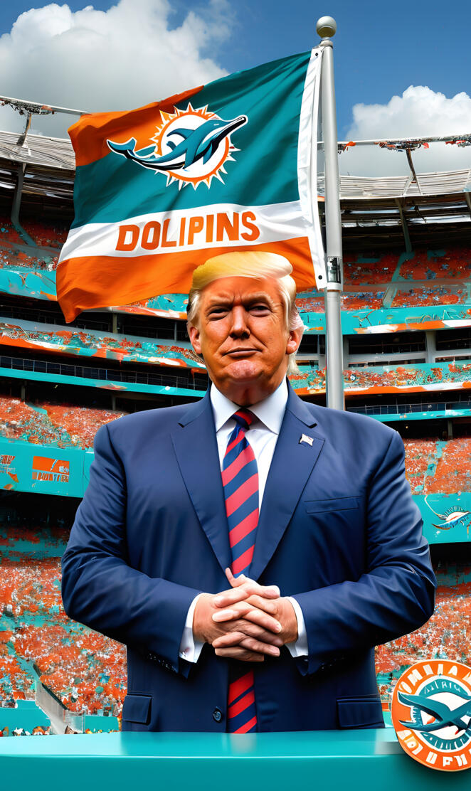 Miami Dolphins Trump