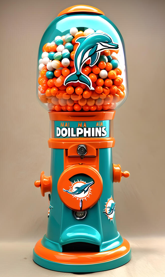 Miami Dolphins gumball