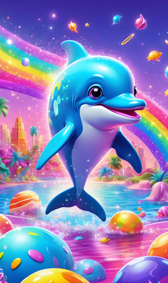 Lisa Frank the dolphin?