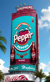 Dr Pepper sign