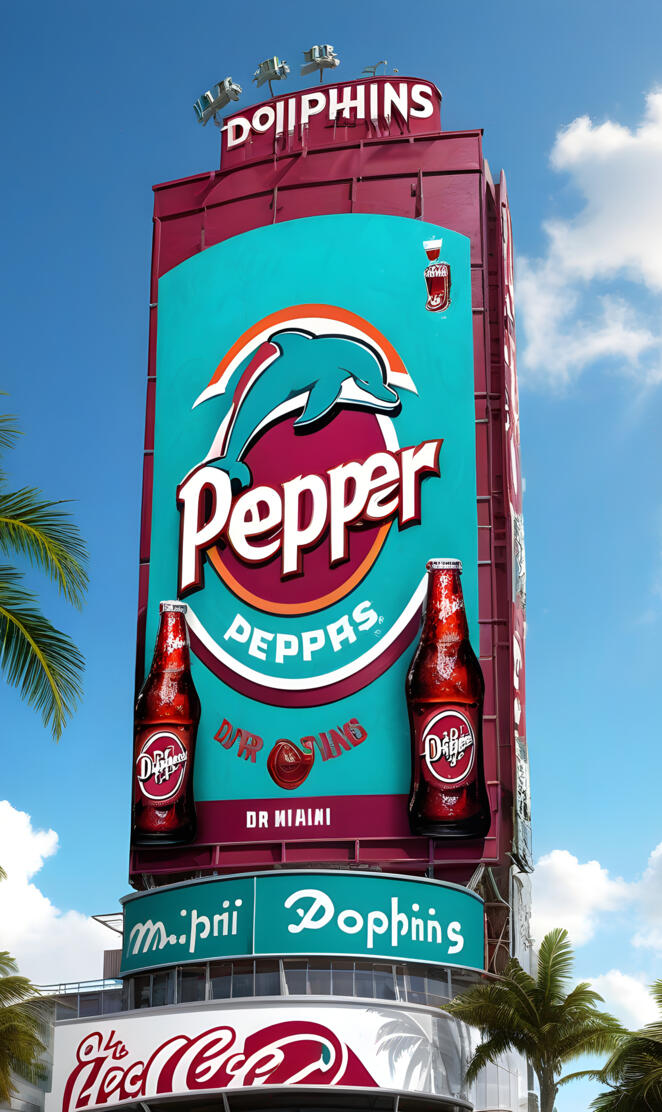 Dr Pepper sign