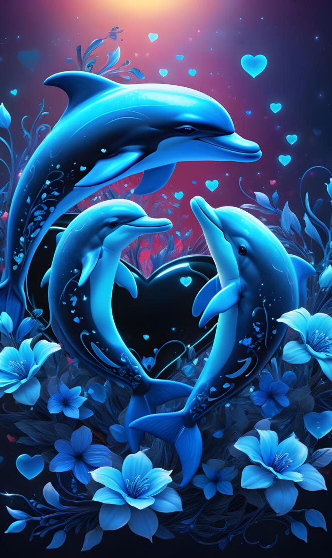 Darlin Dolphinleee 🐬Bedtime for me. Have a wonderful day, friend! x💔