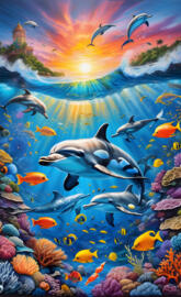 Lisa's Sunset Sunkissed Sea Life