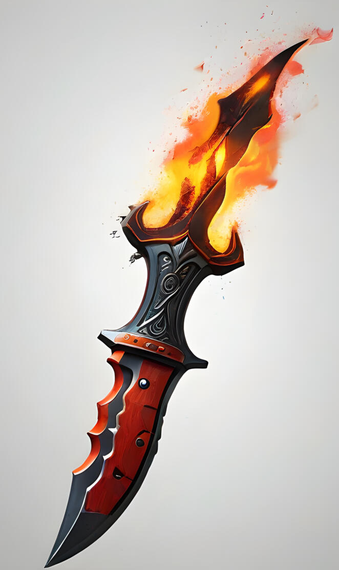 fire knife