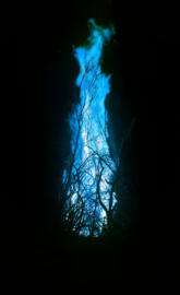 blue fire