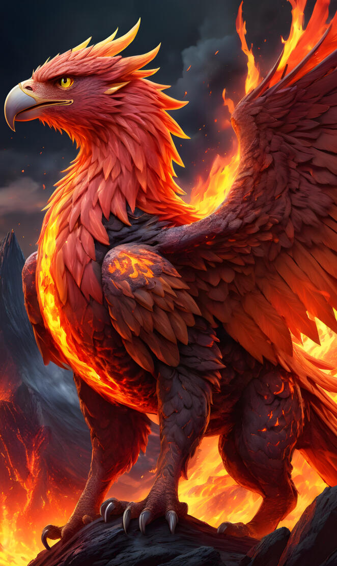 Fire Griffin