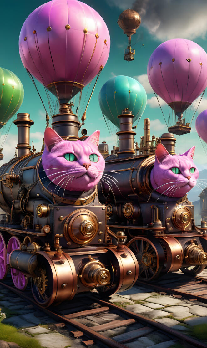 Steam-Cat-Trains.