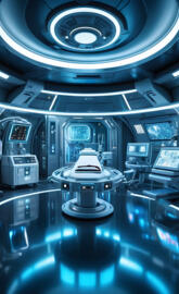 SciFi: Spaceship Med Bay 3