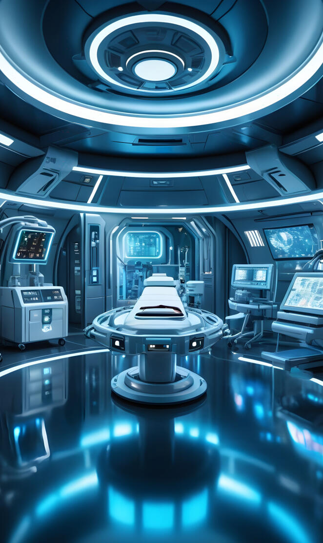 SciFi: Spaceship Med Bay 3