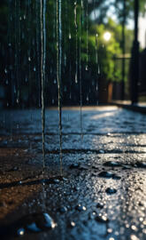 water droplets on a glass surface