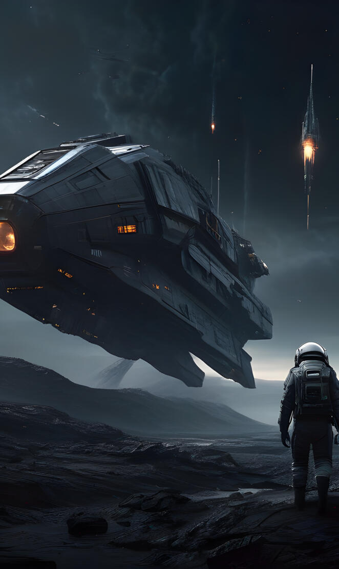 Space, astro warship